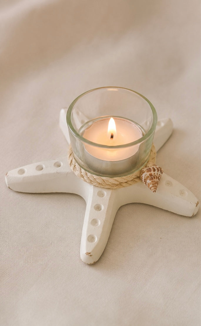 Starfish candle holder