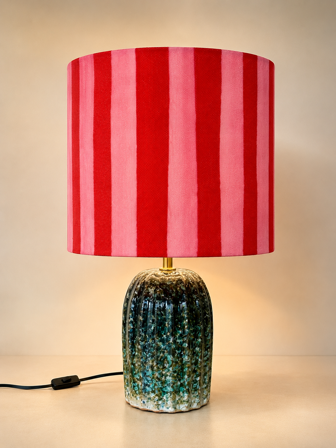 Handcrafted Ceramic Table Lamp