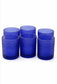 Blue Hobnail Glass Tumblers