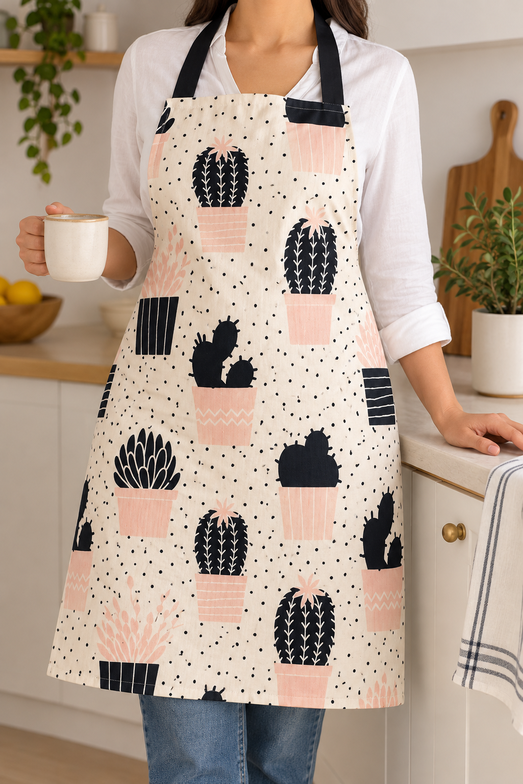 Off-White Cactus Apron