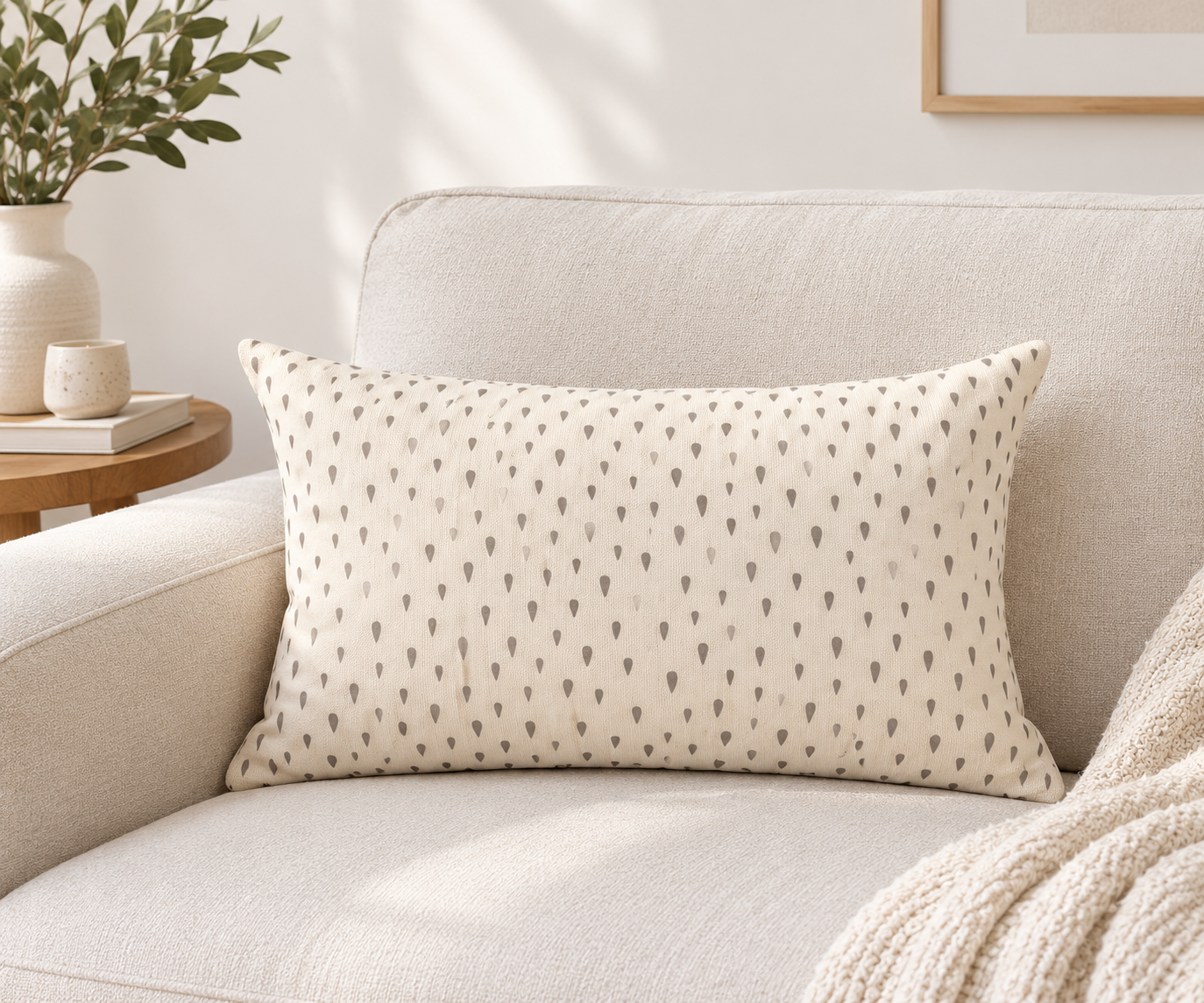 Rain Drop Cushion