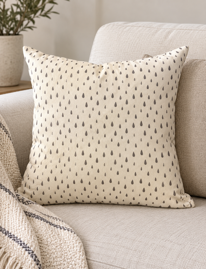 Rain Drops Cushion