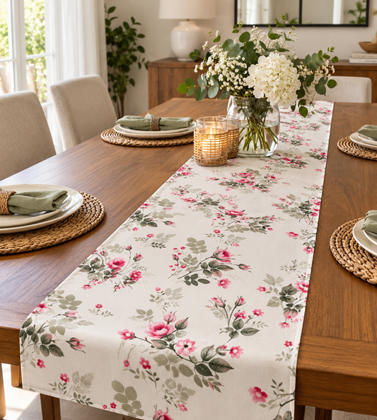 Floral runner