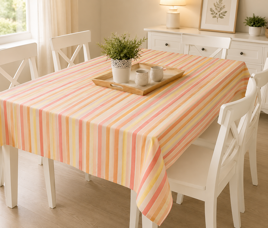 Candy Stripes Tablecloth