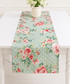Dotted floral runner
