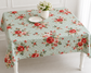 Red Flower Tablecloth