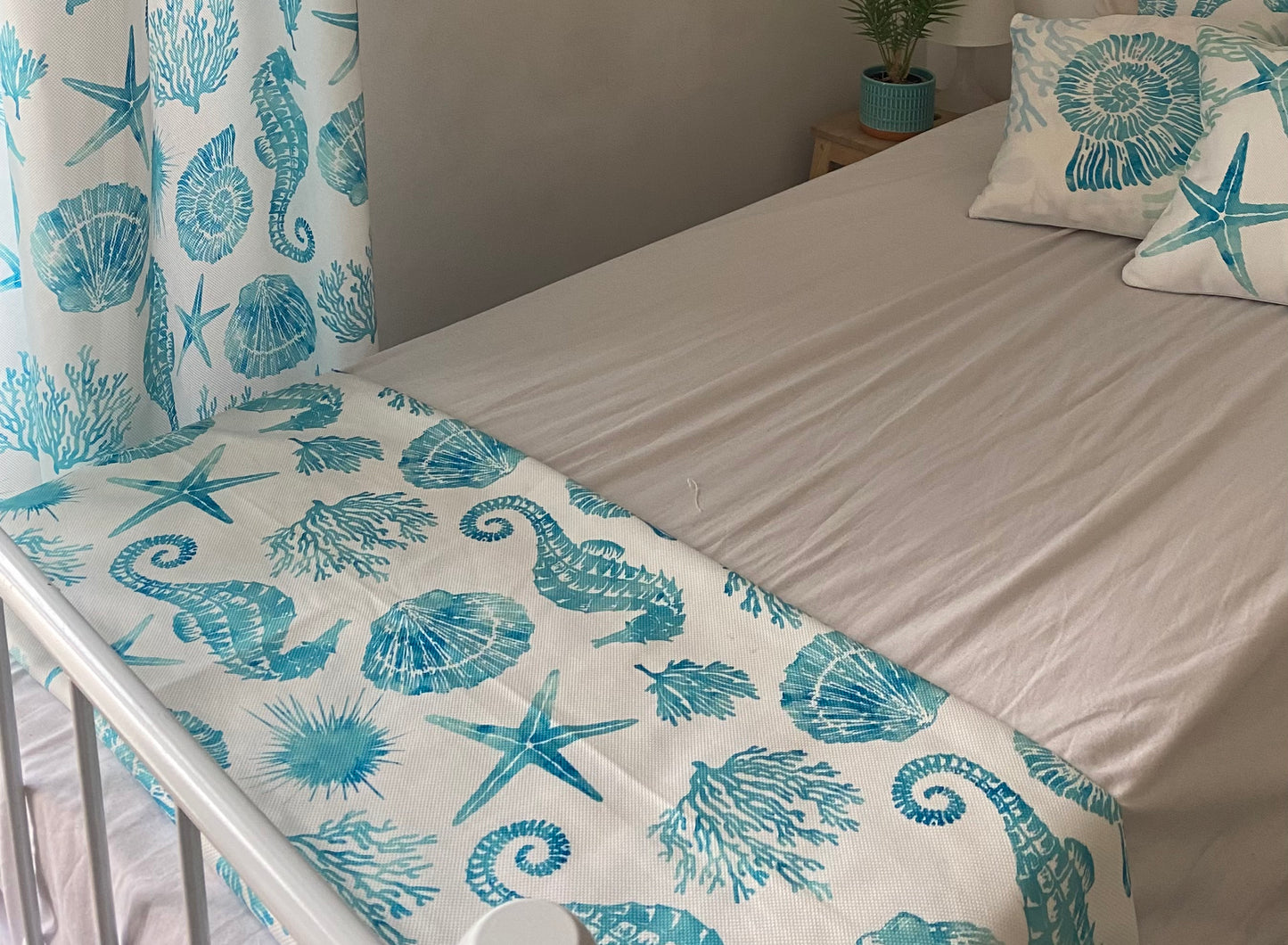 Sea Life Runner & Bed Throw-1