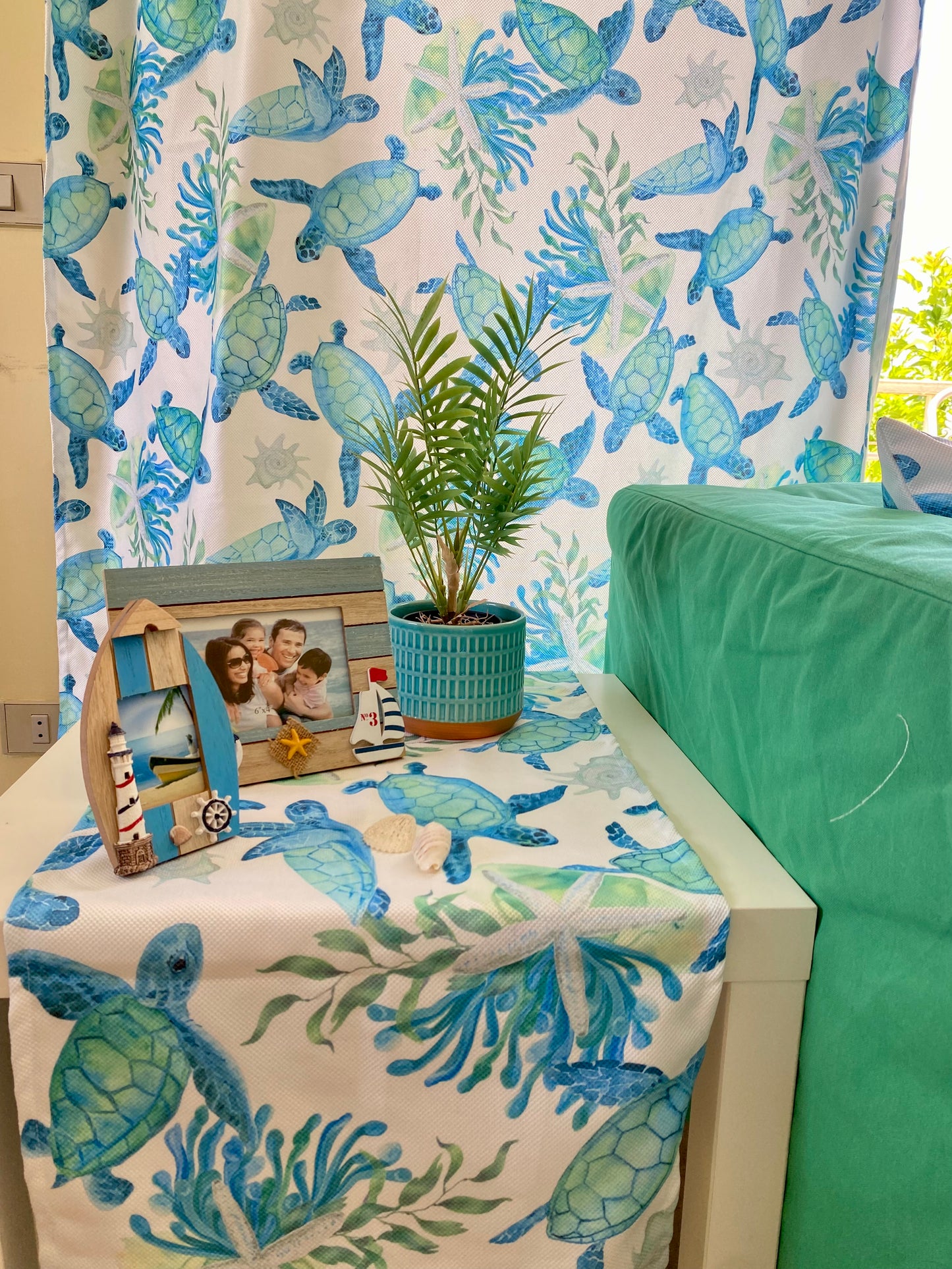 Sea Life Runner & Bed Throw-2