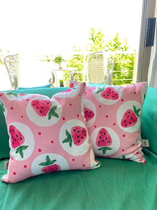 Strawberry Cushion Cover