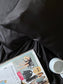 Silk Satin Pillow Case; Black