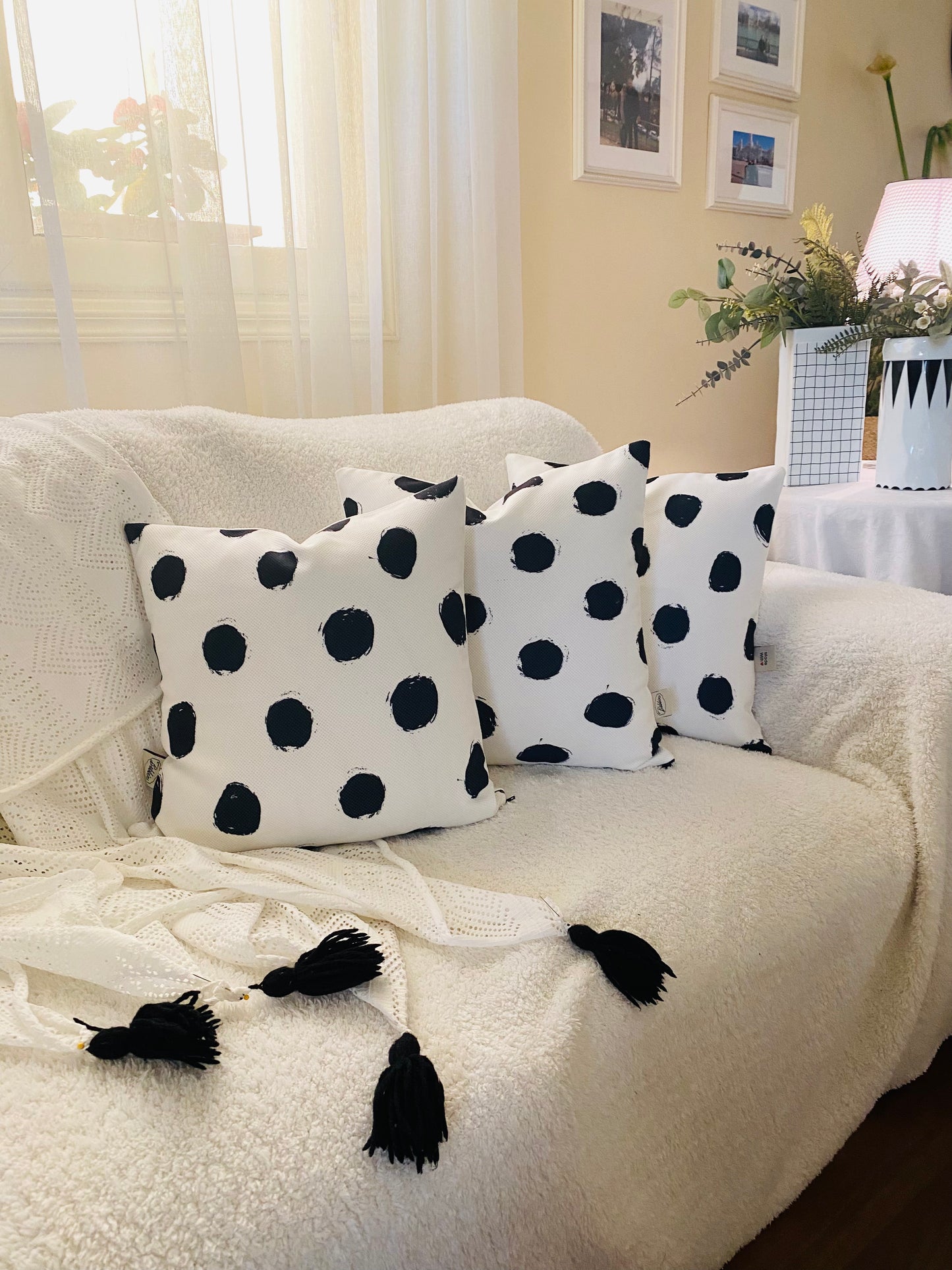 Dotted Cushions