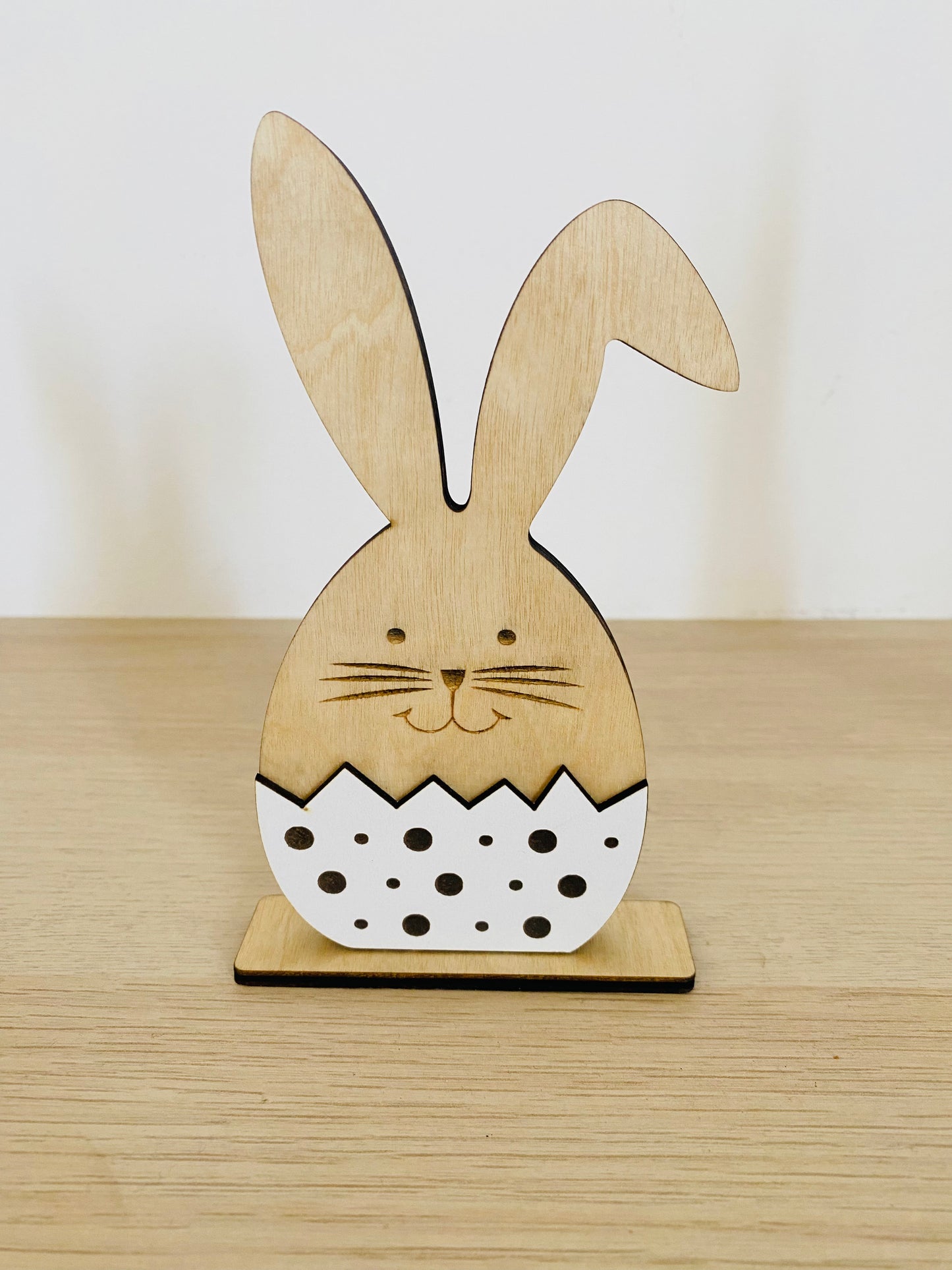 Wooden bunny;1
