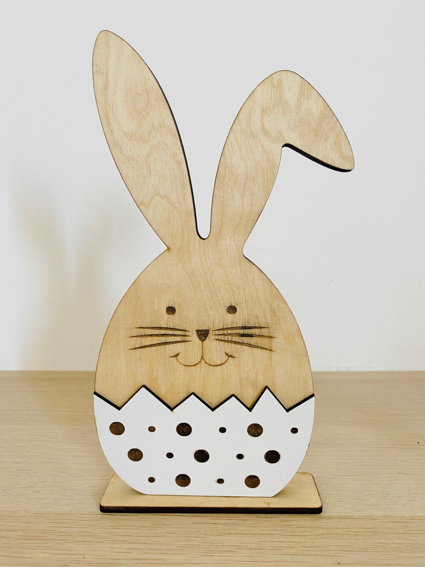 Wooden bunny;1