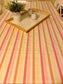 Linen Tablecloth; 2