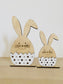 Wooden bunny;1