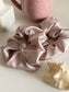 Satin Eye Mask & Scrunchy ; Nude Pink